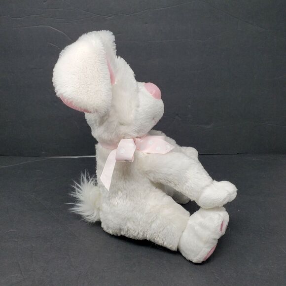 Imagine Nation Easter Bunny Rabbit Plush Musical Sings Electronic White Pink - Picture 3 of 8
